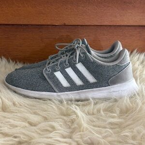 Adidas Gray Cloudform QTR Racer TR23 Running Shoes